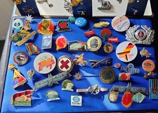 Konvolut alter Abzeichen Anstecknadeln , Pins 