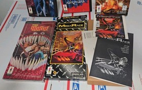 5 3DO Games  Including The Horde NEW SEALED, Mega Race, Jammit, Novastorm READ!!