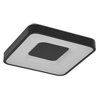 Led Deckenleuchte Schwarz Osram 3000K Click-Dim L:38Cm Deckenlampe Treppenhaus