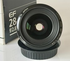 Canon EF 28mm f/2.8 Wide Angle Prime Lens with Box