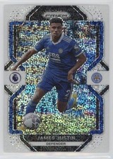 2022-23 Panini Prizm Premier League White Sparkle Prizm James Justin #104 11nt