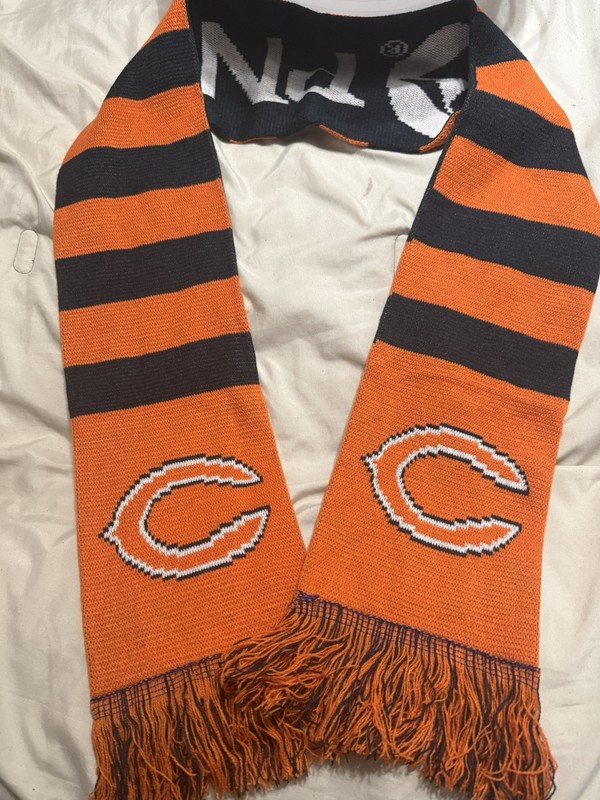 Chicago Bears NFL Football Team Official 60" Promo Scarf Sponsored by PNC Bank