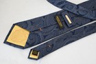 DONALD J TRUMP BLUE SILK MEN'S NECK Tie W:3 3/4" BY L:61" — photo 3