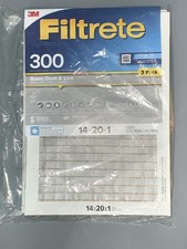 3 Pack 3M 300  Filtrete Air Filter 14x20x1