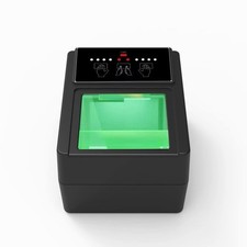 4 Finger Print Scanner Biometric Fingerprint Reader USB Interface