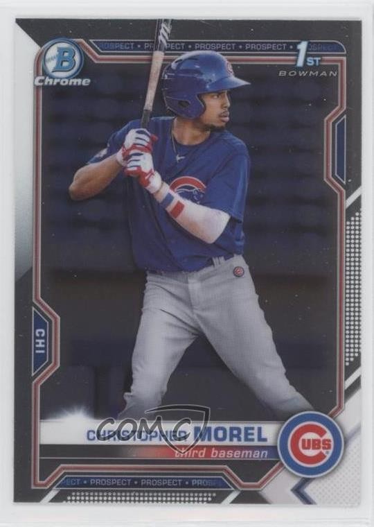 2021 Bowman Chrome Prospects Christopher Morel #BCP-131 uk2