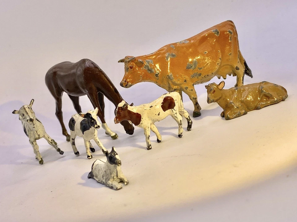 Britains🔥Ltd разнообразные сельскохозяйственные животные - винтажные металлические фигурки - Изображение 2 из 4
