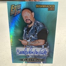 2025 Leaf Electrum Multi-Sport Bushwhacker Luke AUTO ENTER THE RING GREEN /6 