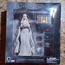 Dark Horse HBO Game of Thrones Daenerys Targaryen 7.5" Figure New in Box  BC-TOP
