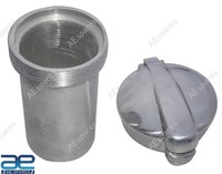 "2.5\" Monza Aluminium Tankdeckel Mit FüLlstutzen FüR BSA Triumph Ecs"