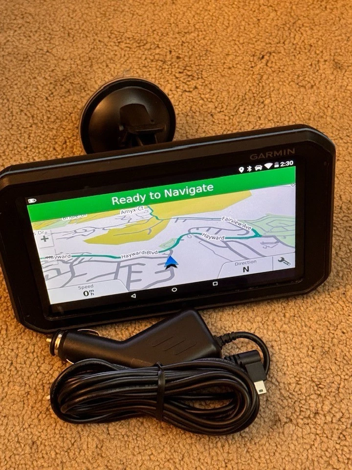 GARMIN TRUCK 7" LM GPS DASH CAM RECORDER ONBOARD MAPS UPDATED TO LATEST 2026 - Image 4 of 4