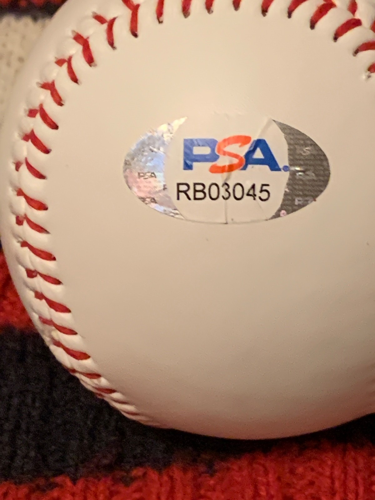 Shohei Ohtani Signed Ball Autograph Baseball Los Angeles Dodgers PSA / DNA view 2