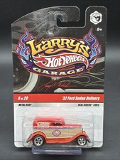 2008 Hot Wheels Larrys Garage 32 FORD SEDAN DELIVERY red brown 8/20 very nice su