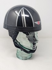 Davida Classic Helmet - Vintage Pudding Half  - Medium Gray/Black