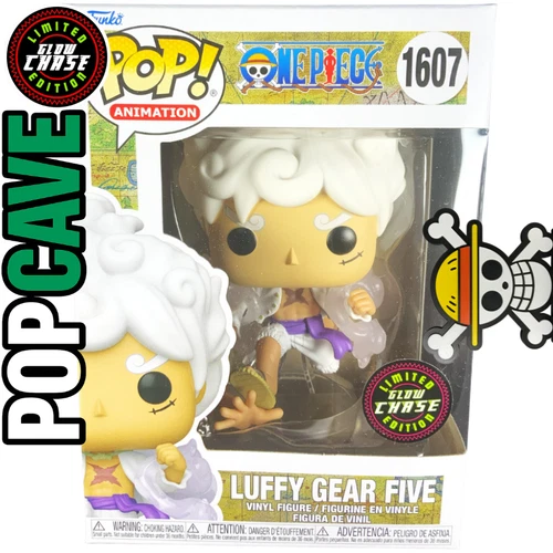 Pop Cave *GLOW CHASE* ONE PIECE: LUFFY GEAR FIVE Funko Limited Edition Free Ship