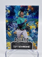 2025 Leaf Optichrome Baseball Felnin Celesten Mariners One of One 1/1
