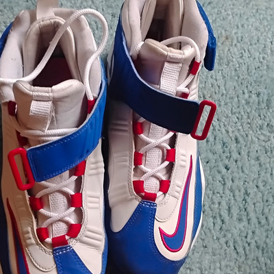 Nike Air Griffey Max 1 Mid Top Colorblock Strap Sneakers US 11.5