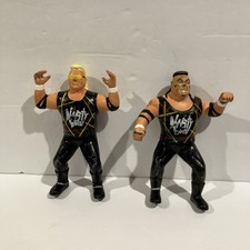 VINTAGE 1984 The Nasty Boys LJN WCW Sags & Knobbs Tag Team WWF WWE