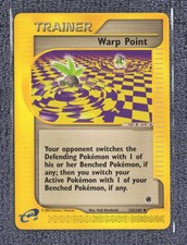Warp Point Uncommon Trainer Card Expedition Base Set 152/165 NM+/Mint on eBay