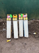 4x Defender 110V Fluorescent Site Work Lights Uplights joblot works as should