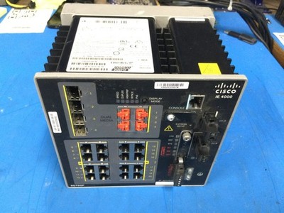 Cisco IE-4000-8GT8GP4G-E Industrial Ethernet Switch. 6