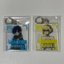 Persona 3 Reload Acrylic Keyholder 2 Types Hiro Aegis Collab