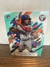 2025 Topps Pristine - Luisangel Acuna #20 Aqua Refractor /199 (RC)