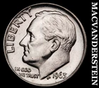 1963 Silver Roosevelt Dime-Choice Gem BU Lustrous No Reserve #i3062