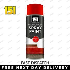 All-Purpose Aerosol Spray Paint Matt Gloss Satin Primer Metal Wood Plastic 400ml