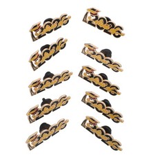  10pcs Graduation Badge Pins: Class of 2026 Lapel Pins Congrats Grad Badge -