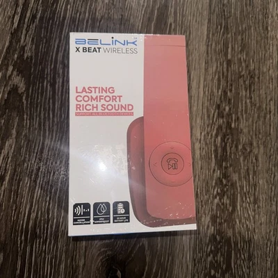 Brandneu Belink X Beat Wireless Kopfhörer Modell 3.2 Bluetooth Roségold - Bild 1 von 3