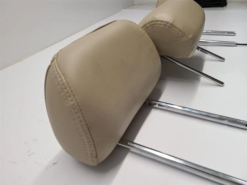 Santa Fe 2010 2011 2012 RH centro izquierdo trasero cuero reposacabezas X3 Foto 4 de 4