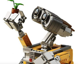 LEGO Ideas 21303 WALL&bull;E Collectible Figure Set  Near Mint Toy Building Blocks