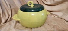 Vintage Hoenig of California Ceramic Gourd or Pumpkin Tureen with Lidd