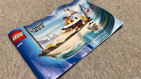LEGO CITY:  #4642 Fishing Boat, 2011, Retired, W/ Instructions Box + 2 Mini Figs