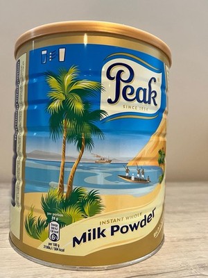 Peak Instant Whole Milk Powder Can, Cow Milk, Pantry Staple