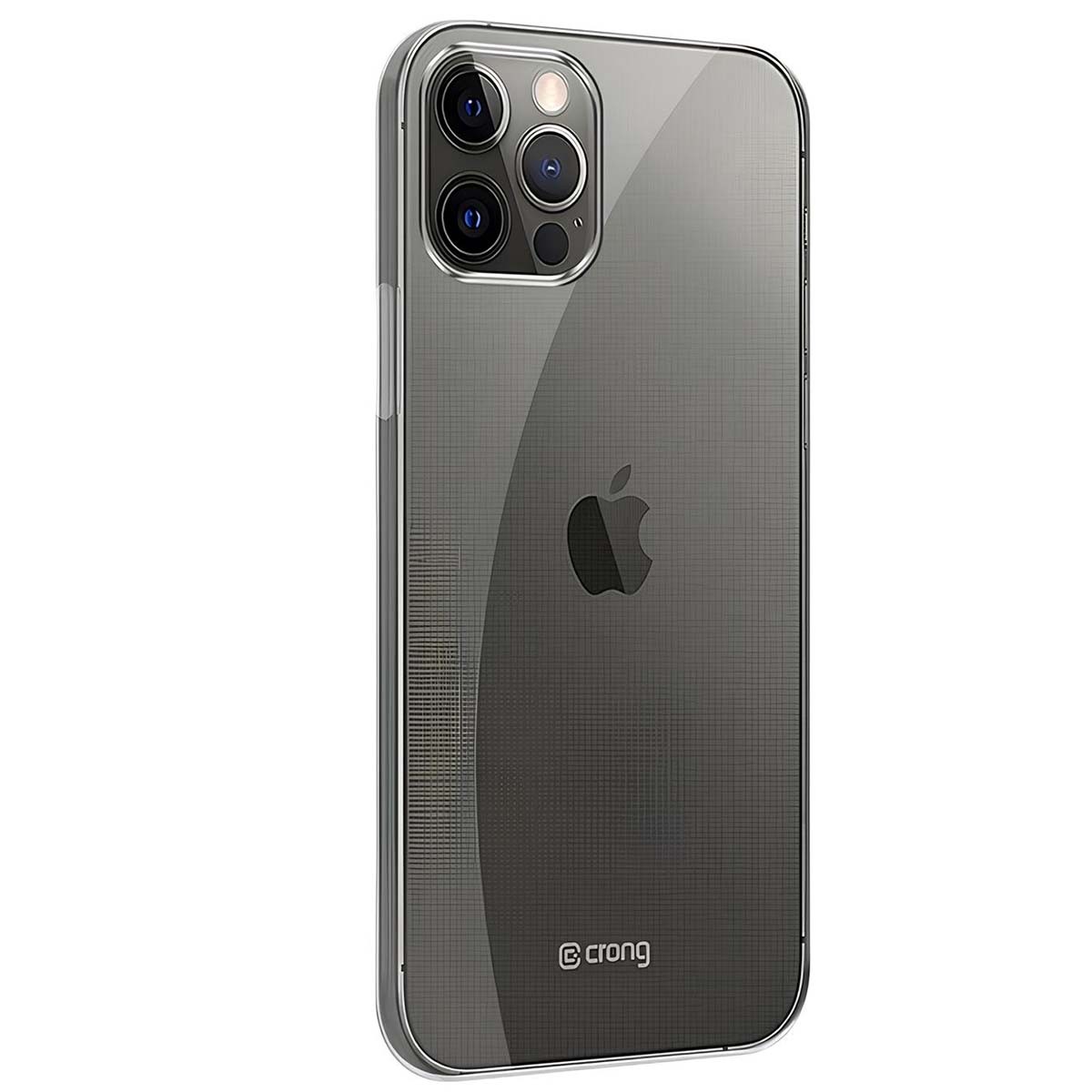 Coque iPhone 12 Pro Max Crong Crystal Slim transparente en silicone flexible