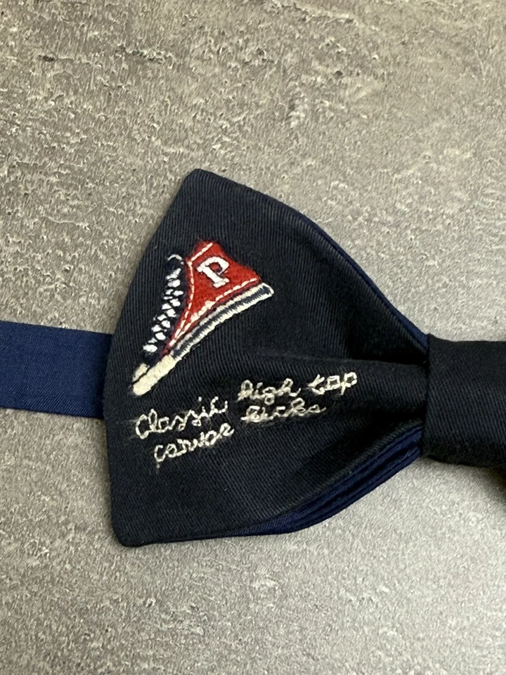 NUEVA Pajarita Personalizada Para Hombre Sociedad Secreta Azul Marino Pre Atada Ajustable Regalo Foto 4 de 4