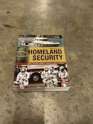 Introduction to Homeland Security Fifth Edition Bullock Haddow Coppola Paperback