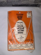 Vintage Susan Bates Circular Knitting Needlels Size 7- 36" NIP