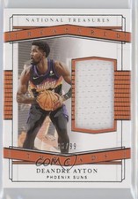 2020-21 Panini National Treasures Treasured Threads 86/99 DeAndre Ayton 6fs