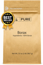 Pure Original Ingredients Borax Powder 2lb Sodium Borate Multipurpose Cleaner
