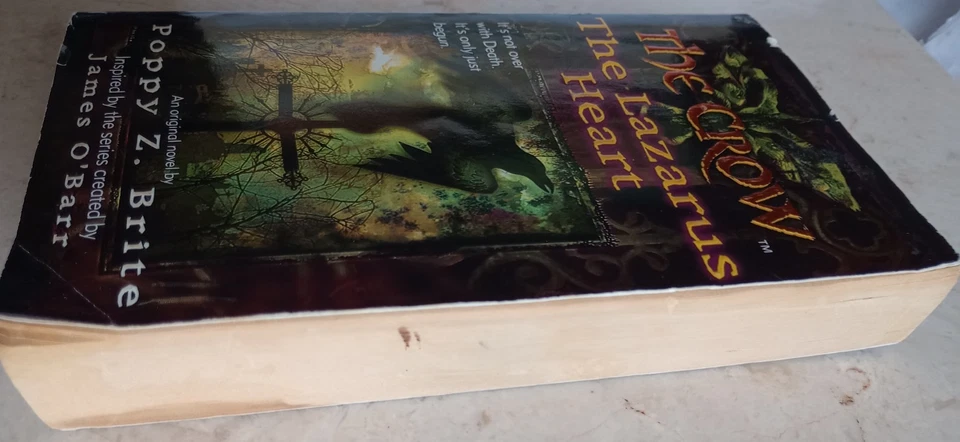 1999 HARPER THE CROW LAZARUS HEART POPPY BRITE PB/PAPERBACK BOOK Foto 3 de 4
