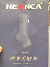 NEENCA  Ankle Brace Compression Sleeve Size M, Right Ankle -See Description 