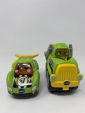 2 Vtech Go Go Smart Wheels Interactive Green Racer 1 Rocky  Monster Truck 3