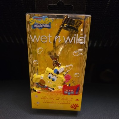 SpongeBob SquarePants Wet N Wild Limited Edition SpongeBob Eyelash Curler NEW