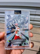 Patrick Mahomes 2025 Wild Card R&L Comix Legend Black Gray Kaleidoscope SCOPE /2