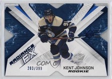 2022-23 SPx Radiance F/X Rookies Blue 203/399 Kent Johnson #RFX-71 00jz