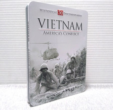 Vietnam War America's Conflict DVD Set Collectible Tin Historical Documentaries