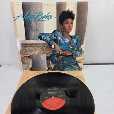 ANITA BAKER giving you the best that i got (88' ELEKTRA US VINYL LP) EX/VG+/VG